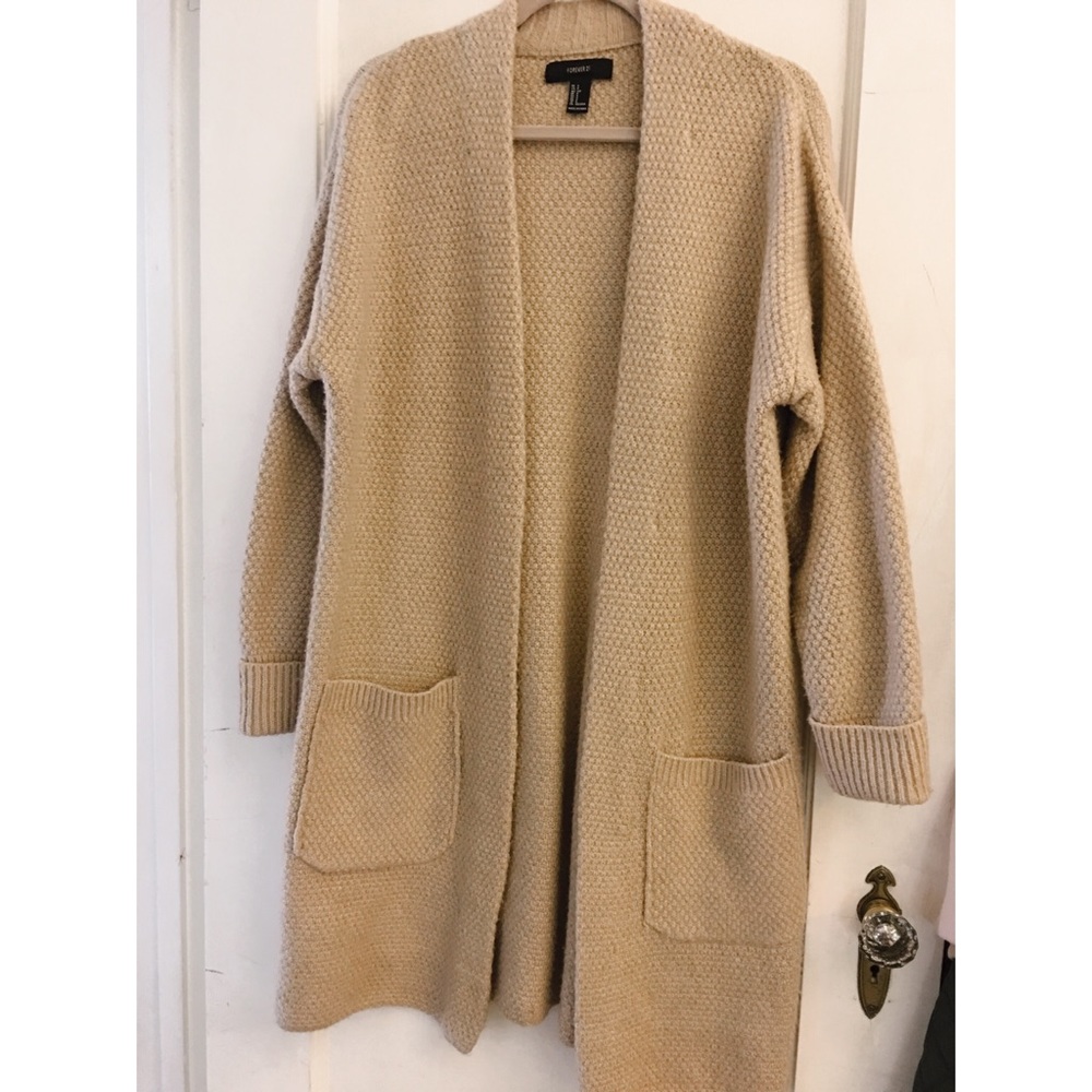 ❌SOLD❌FOREVER 21 Long Cardigan